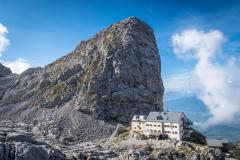 Der Sommerstein thront über dem Riemannhaus