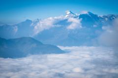 Das Große Wiesbachhorn zeigt sich