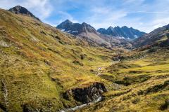 Sanft steigend geht's durchs Gößnitztal