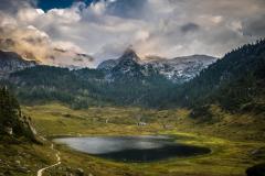 Blick auf den Funtensee